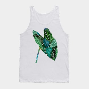 Elephant Ears and Monstera Tank Top